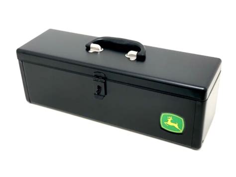 john deere metal tool box|john deere toolbox for tractor.